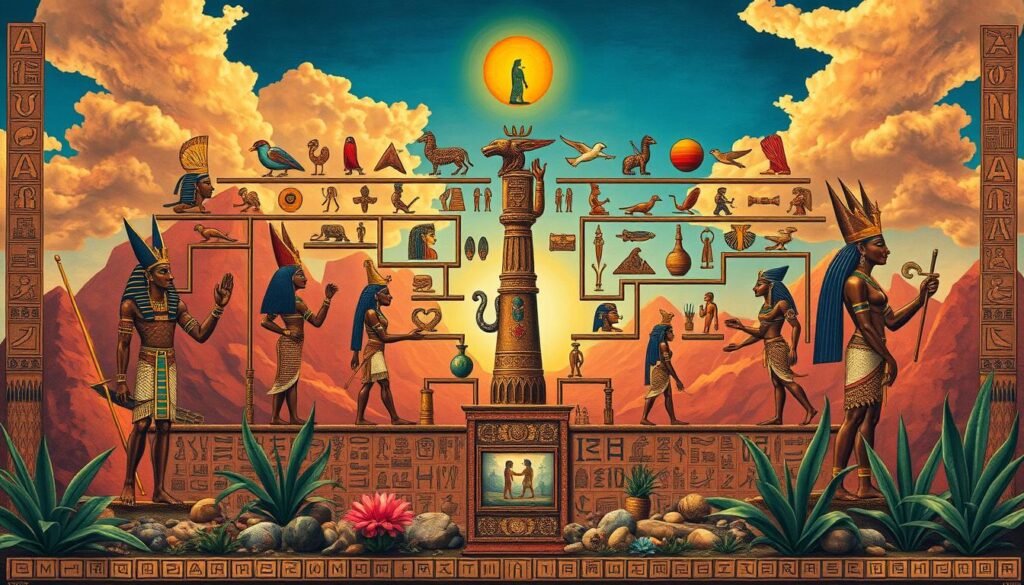 Egyptian Gods Family Tree