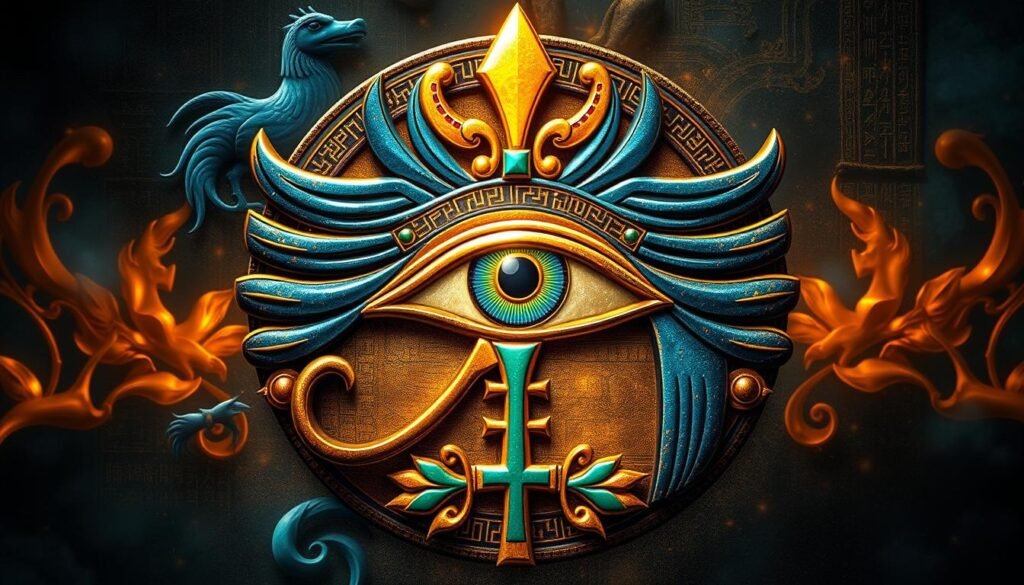 The Wedjat Eye of Horus symbolizing healing and protection