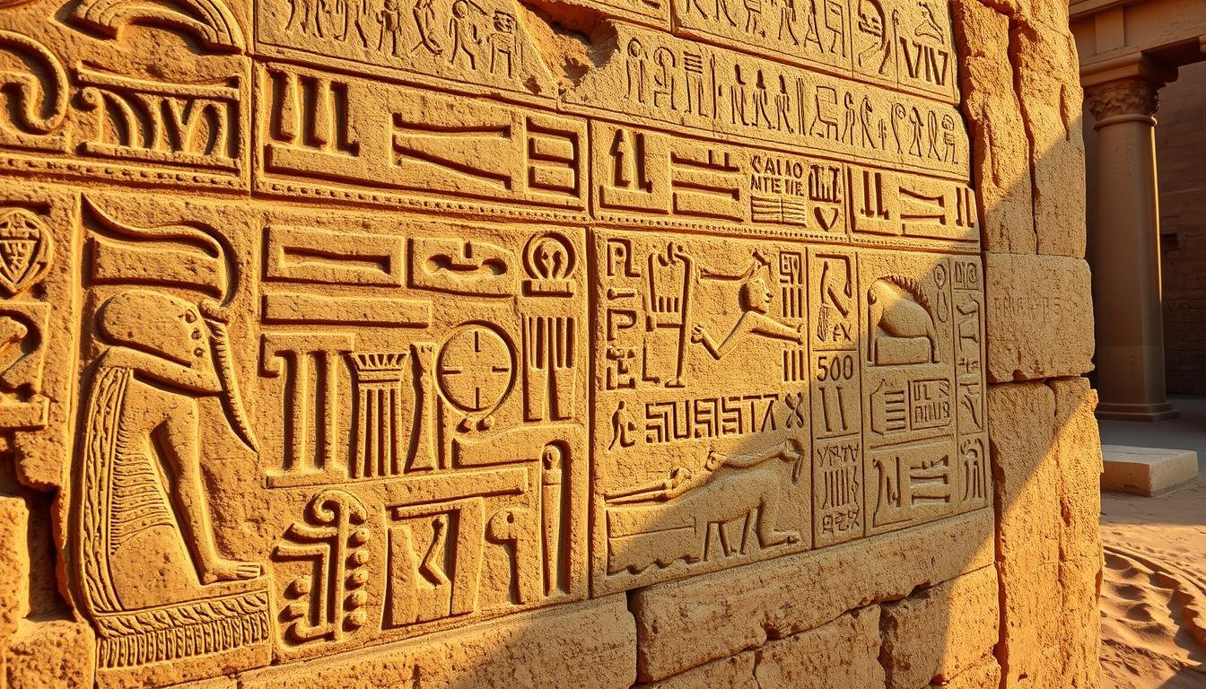 Leia mais sobre o artigo Discover Egyptian Hieroglyphs: Ancient Writing Unveiled